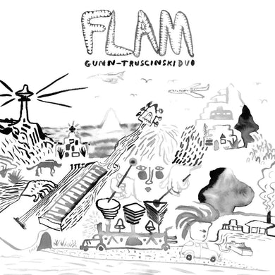GUNN-TRUSCINSKI DUO - FLAM VINYL (LTD. INDIE EXCL. ED. TRANSPARENT PINK)