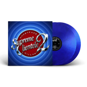 GHOSTFACE KILLAH - SUPREME CLIENTELE 2 VINYL (LTD. ED. BLUE STEEL 2LP)