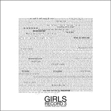 GIRLS - FATHER, SON, HOLY GHOST VINYL RE-ISSUE (LTD. ED. MILKY CLEAR / BLACK ICE 2LP GATEFOLD)