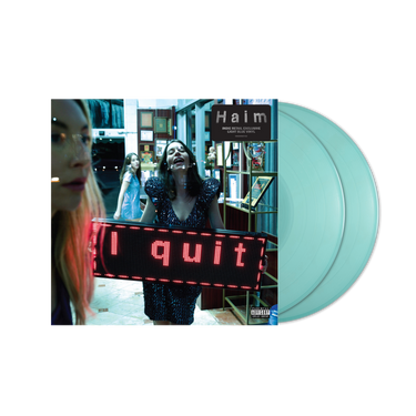 HAIM - I quit VINYL (LTD. INDIE ED. LIGHT BLUE 2LP GATEFOLD W/ SUPER LTD. ED. TOTE BAG, POSTER & WRISTBAND)