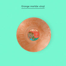 HANNAH PEEL & BEIBEI WANG - THE ENDLESS DANCE VINYL (SUPER LTD. 'DINKED' ED. ORANGE MARBLE + *SIGNED* NUMBERED ART PRINT & STICKER SHEET)