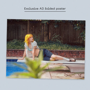 HAYLEY WILLIAMS - EGO DEATH AT A BACHELORETTE PARTY VINYL (SUPER LTD. 'DINKED' HAND-NUMBERED ED. LIGHT BLUE SWIRL 'VASALISA' 2LP GATEFOLD W/ ALT. ARTWORK + A3 POSTER)