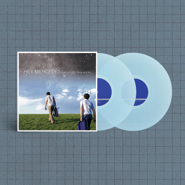 HEY MERCEDES - EVERYNIGHT FIRE WORKS VINYL RE-ISSUE (LTD. ED. CLEAR BLUE 2LP GATEFOLD)