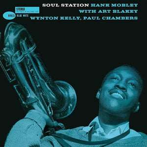 HANK MOBLEY - SOUL STATION VINYL RE-ISSUE (LTD. ED. BLUE W/ OBI-STRIP)