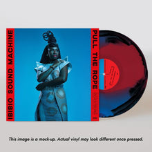 IBIBIO SOUND MACHINE - PULL THE ROPE VINYL (SUPER LTD. ED. BLACK, BLUE & RED W/ *SIGNED* ART-PRINT)