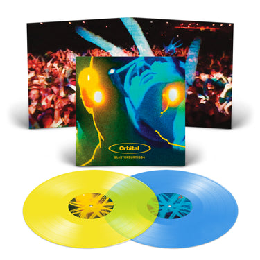 limited edition Transparent Yellow & Blue 2LP vinyl
