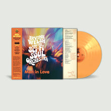IRVINE WELSH & THE SCI-FI SOUL ORCHESTRA - MEN IN LOVE (TRAINSPOTTING EDITION) VINYL (LTD. ED. ORANGE W/ OBI-STRIP)