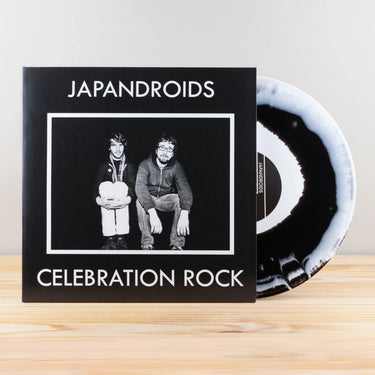 JAPANDROIDS - CELEBRATION ROCK VINYL RE-ISSUE (LTD. ED. BLACK & WHITE MIX GATEFOLD)