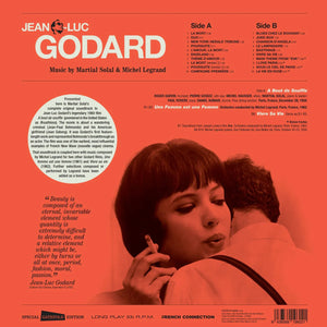 JEAN-LUC GODARD - A BOUT DE SOUFFLE & OTHER FILM SOUNDTRACKS VINYL (LTD. ED. 180G LP GATEFOLD)