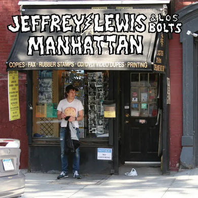 JEFFREY LEWIS & LOS BOLTS - MANHATTAN VINYL RE-ISSUE (LTD. ED. RANDOM COLOURED)