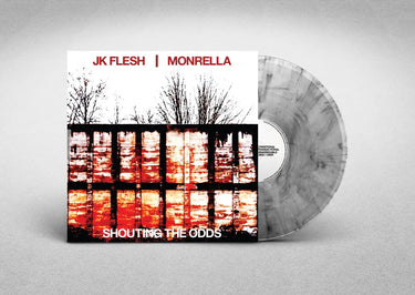 JK FLESH / MONRELLA - SHOUTING THE ODDS VINYL (LTD. ED. CLEAR SMOKE)