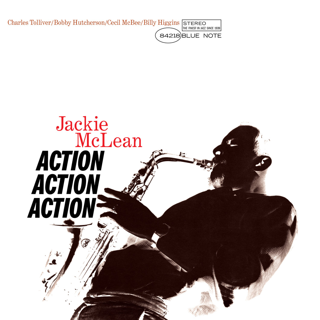 JACKIE MCLEAN - ACTION VINYL RE-ISSUE (LTD. DELUXE 'TONE POET' ED. 180G GATEFOLD)