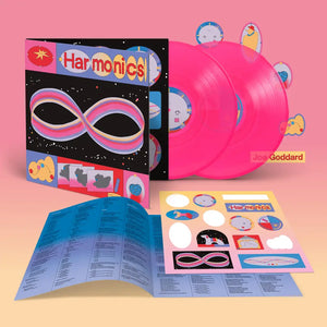 JOE GODDARD - HARMONICS VINYL (LTD. ED. TRANSPARENT PINK 2LP GATEFOLD W/ BOOKLET + STICKER SHEET)