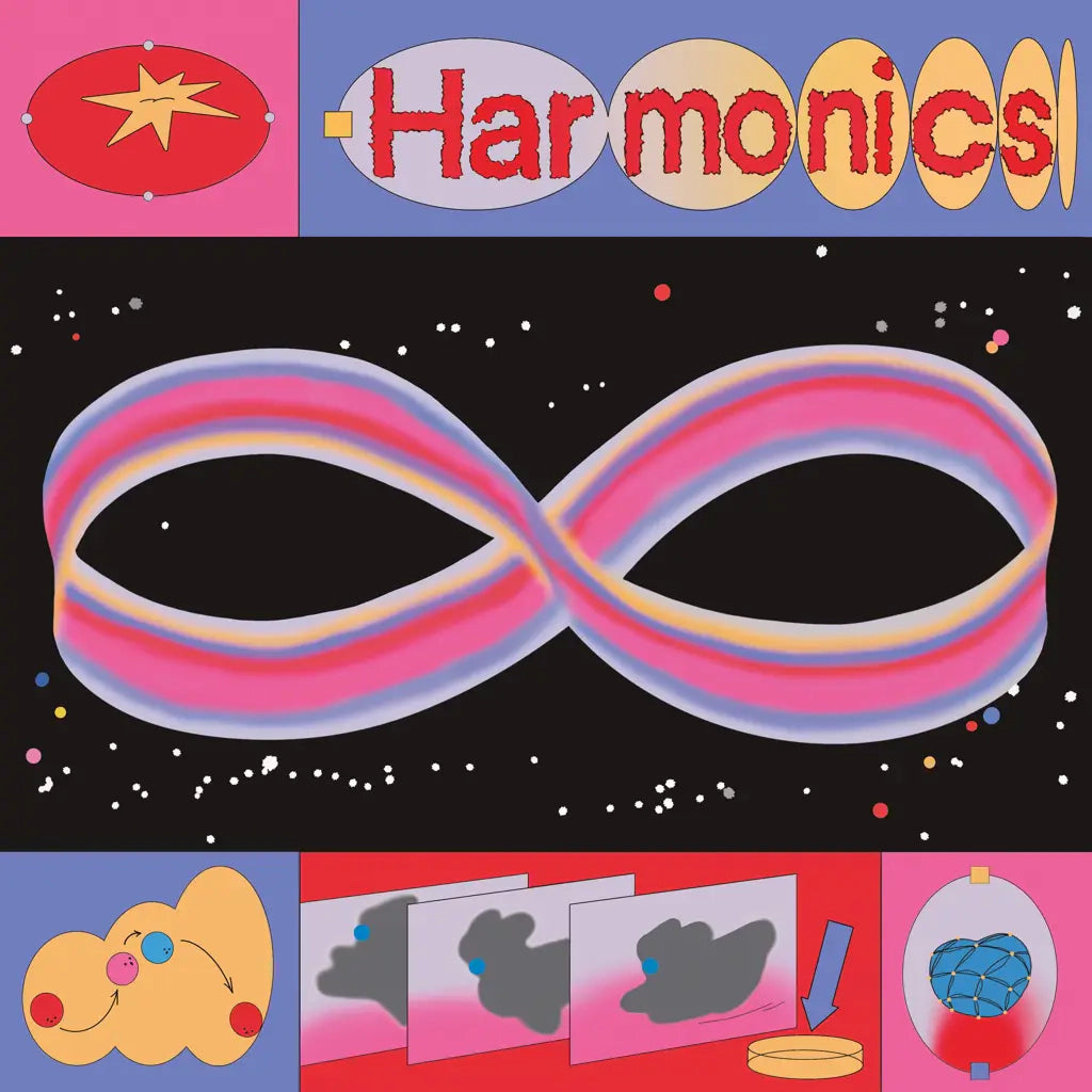 JOE GODDARD - HARMONICS VINYL (LTD. ED. TRANSPARENT PINK 2LP GATEFOLD W/ BOOKLET + STICKER SHEET)