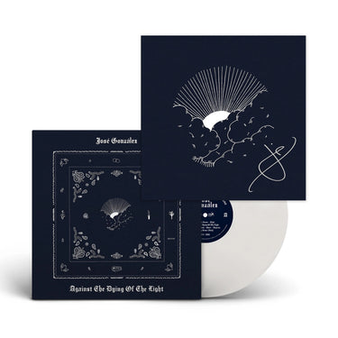 JOSÉ GONZÁLEZ - AGAINST THE DYING OF LIGHT VINYL (SUPER LTD. INDIES EXC. ED. WHITE GATEFOLD W/ *SIGNED* PRINT)