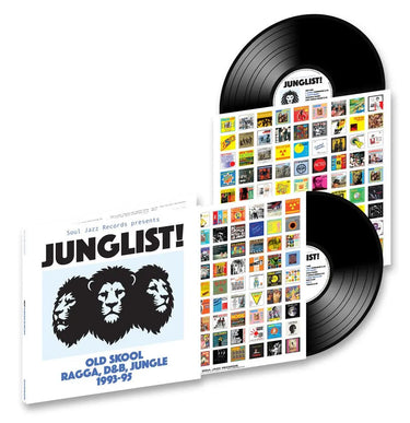 SOUL JAZZ RECORDS PRESENTS: JUNGLIST! OLD SKOOL RAGGA, D&B, JUNGLE 1993-95 (VARIOUS) VINYL (2LP GATEFOLD)