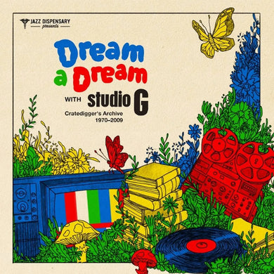 JAZZ DISPENSARY PRESENTS: DREAM A DREAM WITH STUDIO G: CRATEDIGGER'S ARCHIVE (1970-2009) VINYL (LTD. ED. OPAQUE RED)