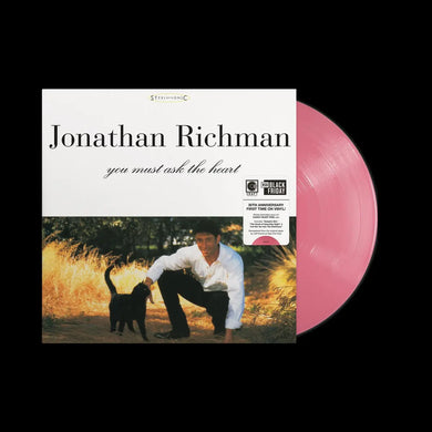 JONATHAN RICHMAN - YOU MUST ASK THE HEART VINYL (SUPER LTD. 'RSD BF' ED. SWEET 'CANDY-HEART' PINK)