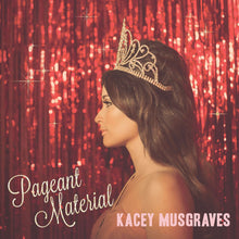 KACEY MUSGRAVES - PAGEANT MATERIAL VINYL (LTD. 10TH ANN. ED. CLEAR GOLD GLITTER W/ OBI-STRIP)