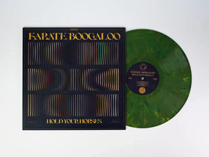 KARATE BOOGALOO - HOLD YOUR HORSES VINYL (LTD. ED. CAMO GREEN LP W/ SPECIAL OPTICAL ILLUSION SLEEVE)
