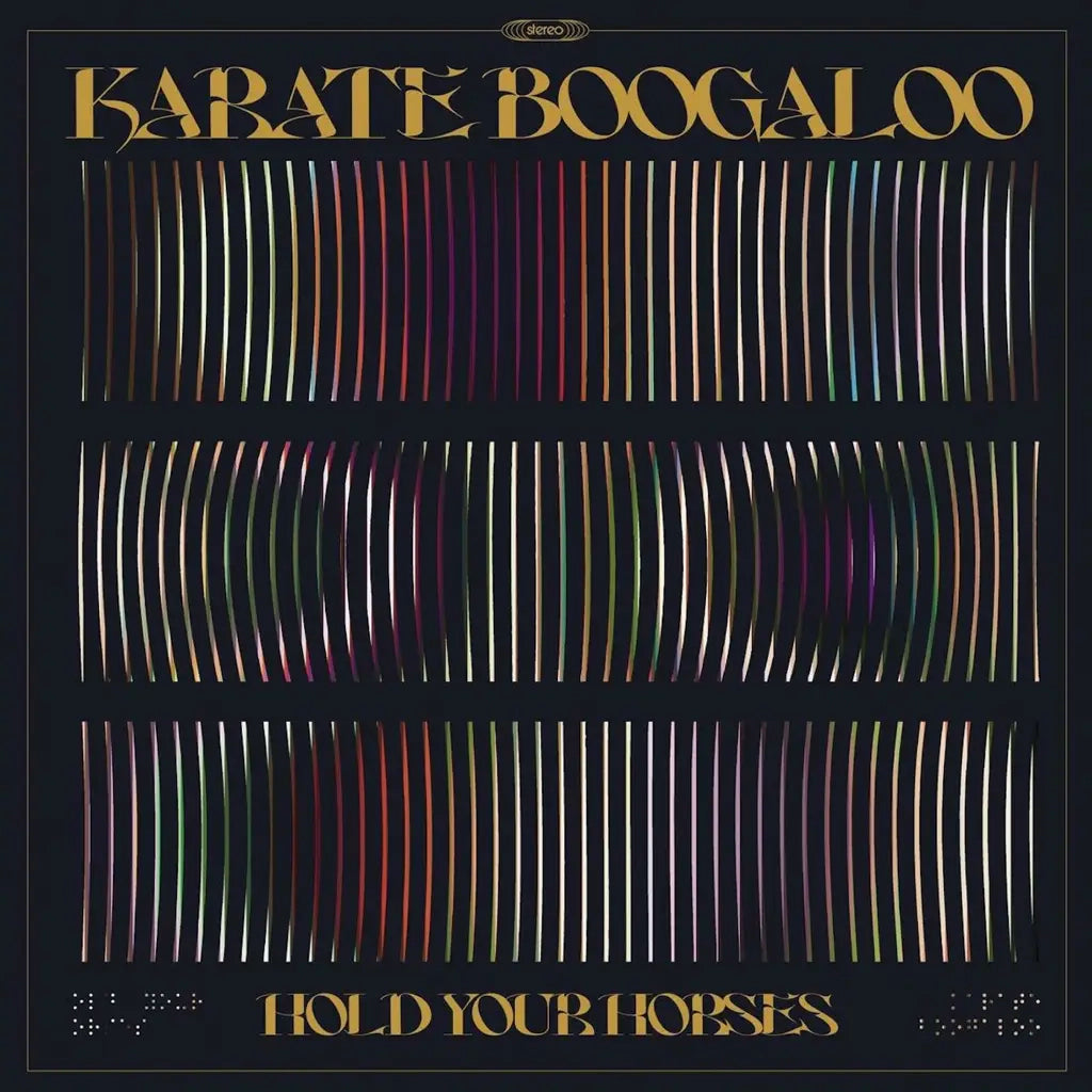 KARATE BOOGALOO - HOLD YOUR HORSES VINYL (LTD. ED. CAMO GREEN LP W/ SPECIAL OPTICAL ILLUSION SLEEVE)