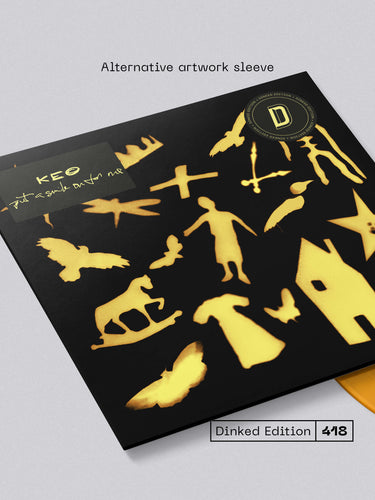 KEO - PUT A SMILE ON FOR ME VINYL (SUPER LTD. 'DINKED' NUMBERED ED. YELLOW MARBLE W/ ALT. ARTWORK + POSTER)