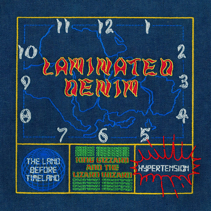 KING GIZZARD & THE LIZARD WIZARD - LAMINATED DENIM VINYL (LTD. ED. LUCKY RAINBOW)