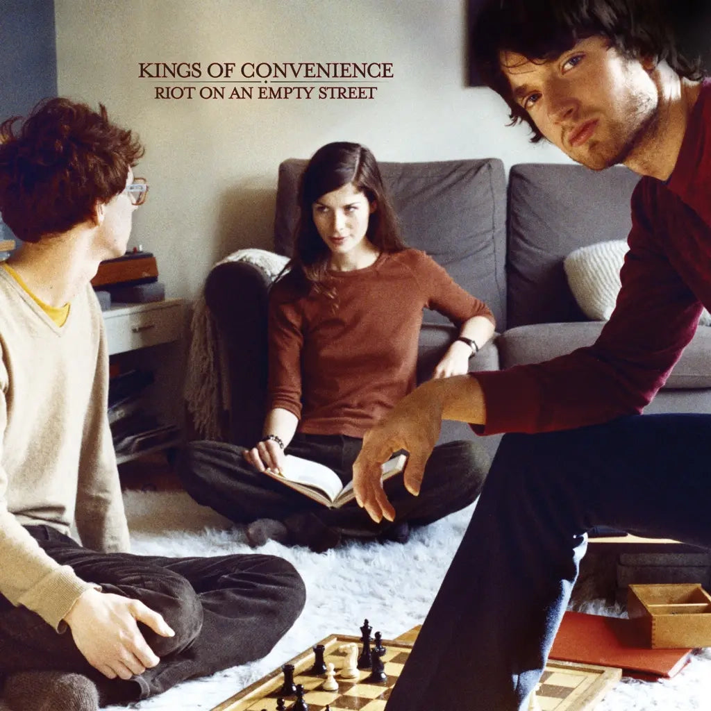 KINGS OF CONVENIENCE - RIOT ON AN EMPTY STREET VINYL RE-ISSUE (GATEFOLD LP)