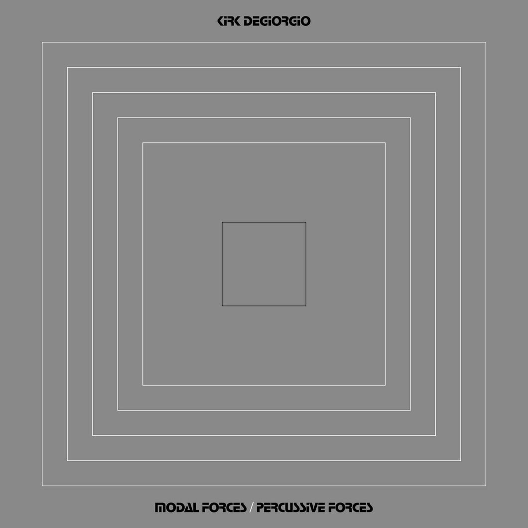 KIRK DEGIORGIO - MODAL FORCES / PERCUSSIVE FORCES VINYL (GATEFOLD LP)