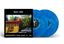 KURT VILE - PHILADELPHIA'S BEEN GOOD TO ME VINYL (LTD. ED. 'SCHUYLKILL RIVER' BLUE 2LP GATEFOLD)