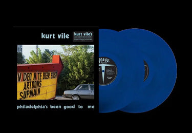 KURT VILE - PHILADELPHIA'S BEEN GOOD TO ME VINYL (LTD. ED. TRANSPARENT BLUE 2LP GATEFOLD)