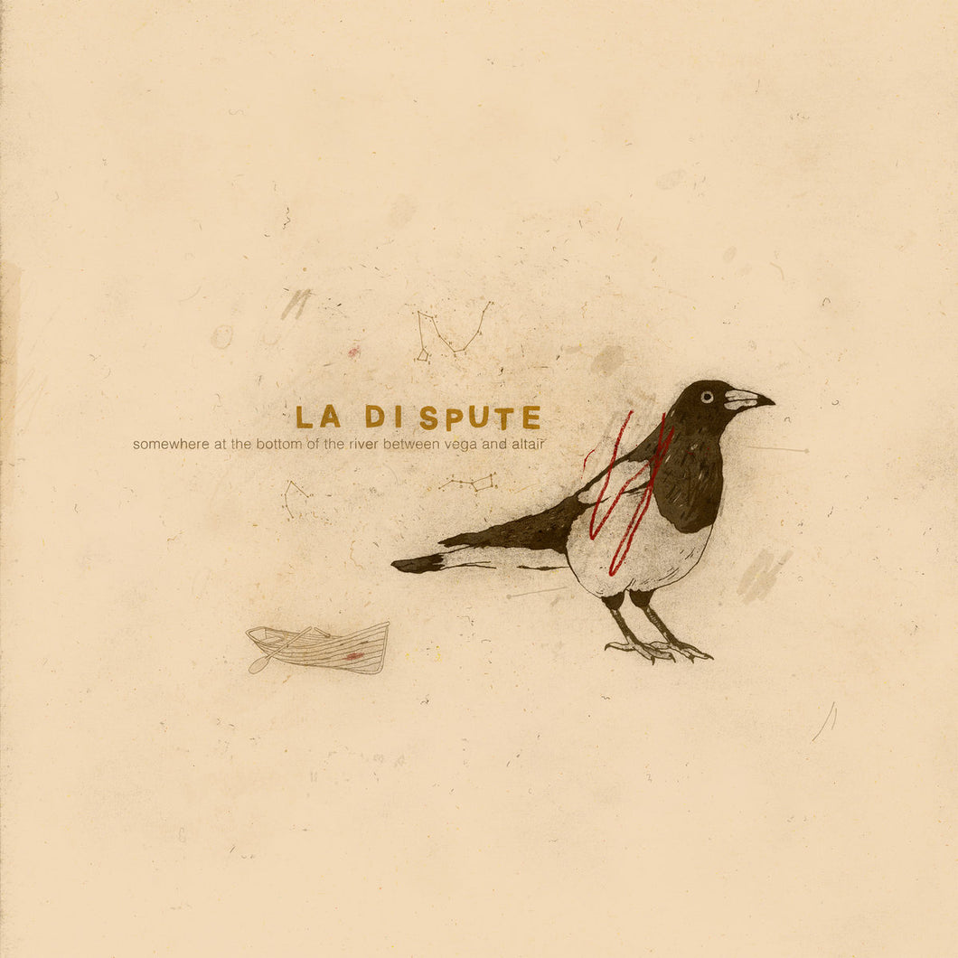 LA DISPUTE - SOMEWHERE AT THE BOTTOM OF THE RIVER BETWEEN VEGA AND ALTAIR VINYL RE-ISSUE (LTD. ED. ECO MIX 2LP GATEFOLD)