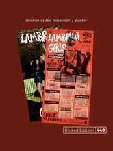 LAMBRINI GIRLS - NO REFUNDS VINYL (SUPER LTD. 'DINKED' ED. 'DON'T DINK SHAME' MAGENTA LP W/ *SIGNED* INSERT + BUMPER STICKER + DOUBLE SIDED CALENDAR / POSTER & LAMBRINI GIRLS CUSTOMER FEEDBACK FORM)