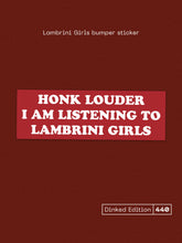 LAMBRINI GIRLS - NO REFUNDS VINYL (SUPER LTD. 'DINKED' ED. 'DON'T DINK SHAME' MAGENTA LP W/ *SIGNED* INSERT + BUMPER STICKER + DOUBLE SIDED CALENDAR / POSTER & LAMBRINI GIRLS CUSTOMER FEEDBACK FORM)