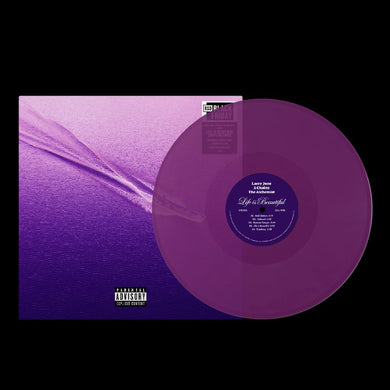 LARRY JUNE, 2 CHAINZ & THE ALCHEMIST - LIFE IS BEAUTIFUL (CHOPPED NOT SLOPPED) VINYL (SUPER LTD. 'RSD BF' ED. TRANSLUCENT PURPLE)