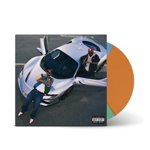 LARRY JUNE & CARDO - UNTIL NIGHT COMES VINYL (LTD. ED. GREEN BLUE & ORANGE GATEFOLD)