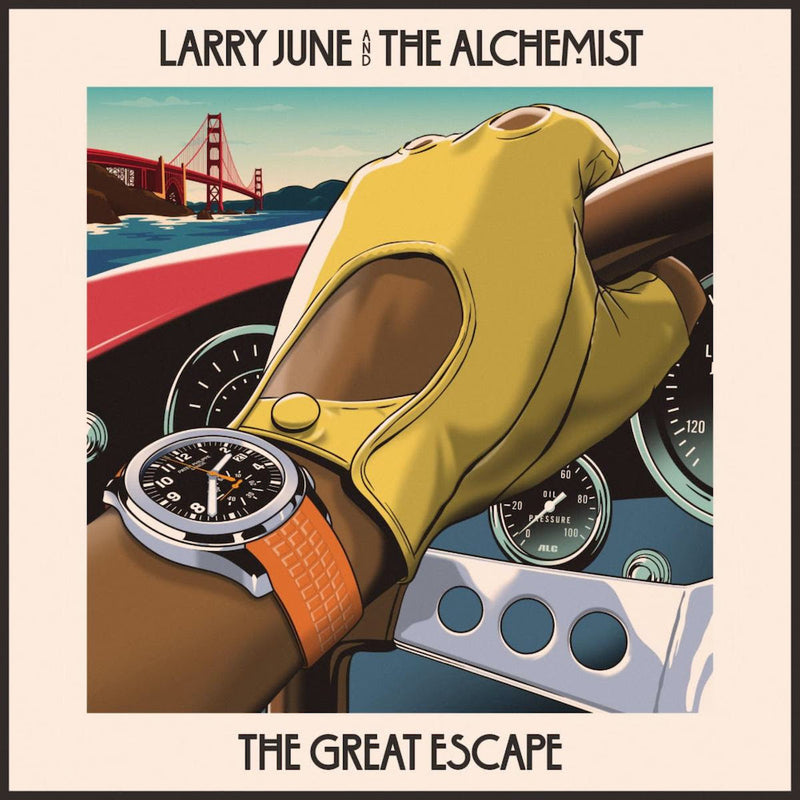 LARRY JUNE & THE ALCHEMIST - THE GREAT ESCAPE VINYL (GATEFOLD LP