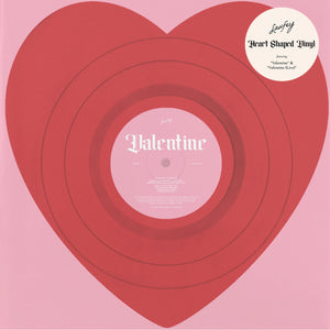 LAUFEY - VALENTINE VINYL (SUPER LTD. ED. HEART SHAPED RED 12")