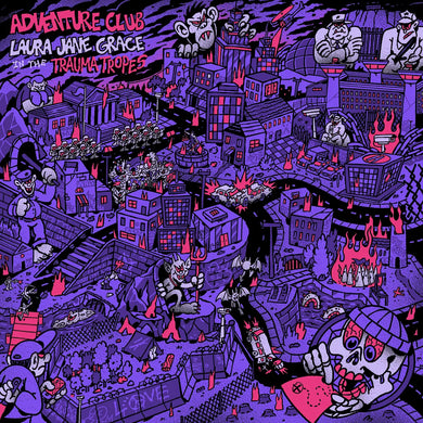 LAURA JANE GRACE - ADVENTURE CLUB VINYL (LTD. ED. PINK)