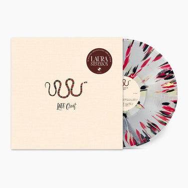 LAURA STEVENSON - LATE GREAT VINYL (SUPER LTD. ED. CLEAR W/ BLACK, RED & BEIGE SPLATTER IMPORT)