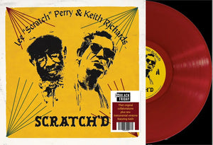 LEE SCRATCH PERRY & KEITH RICHARDS - SCRATCH'D VINYL (SUPER LTD. 'RSD BLACK FRIDAY' ED. RED)