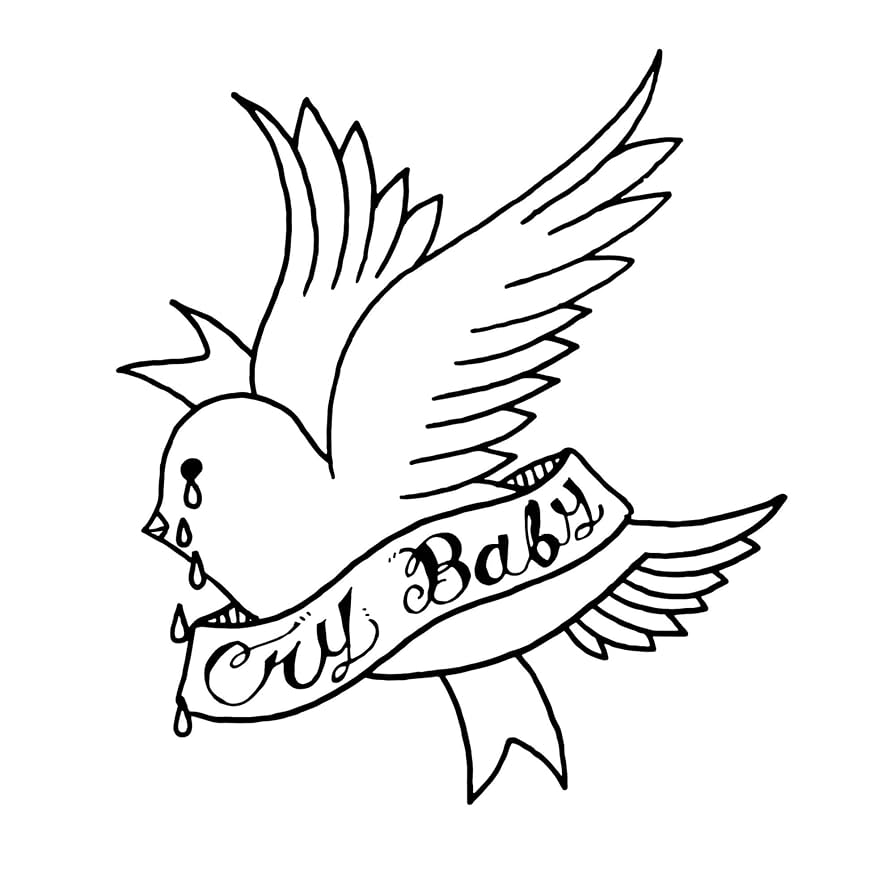 LIL PEEP - CRYBABY VINYL (LTD. ED. WHITE)