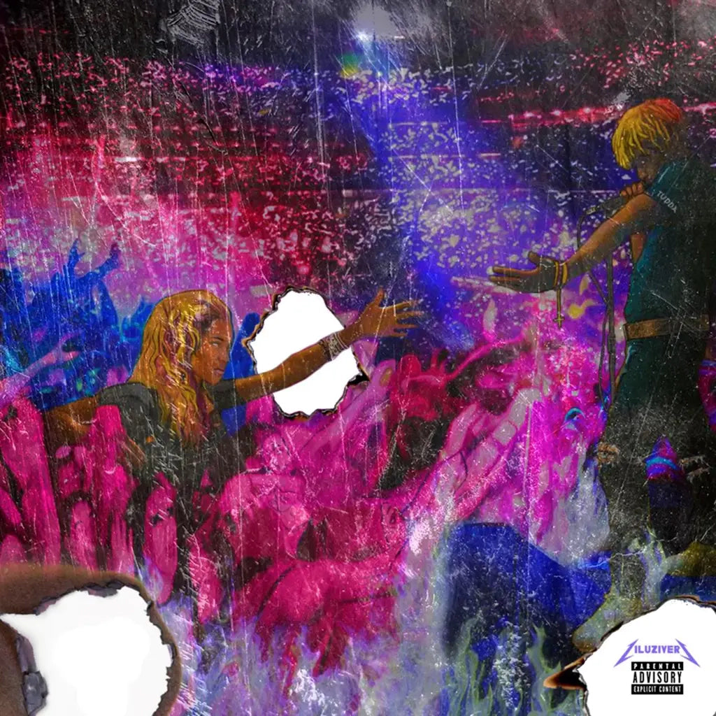 LIL UZI VERT - LUV IS RAGE VINYL (SUPER LTD. ED. 'RSD' WHITE & PINK SPLATTER)