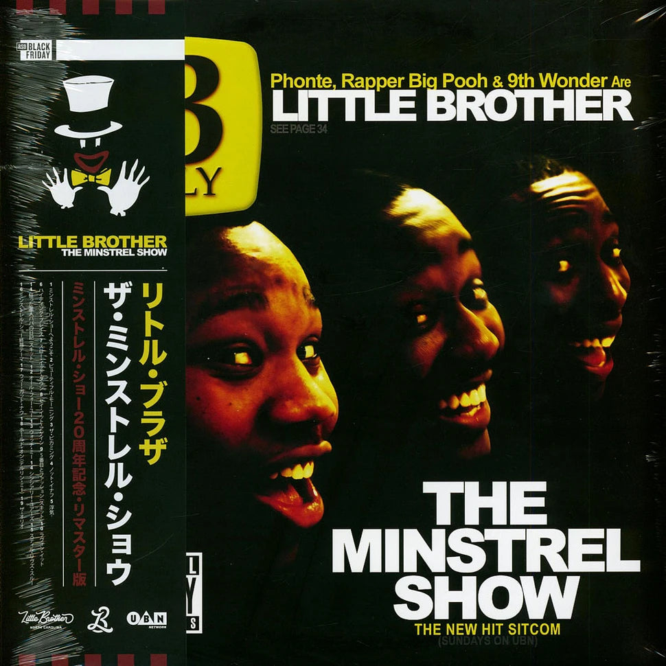 LITTLE BROTHER - THE MINSTREL SHOW VINYL (SUPER LTD. 'RSD BF' US IMPORT 20TH ANN. DEL. ED. 2LP W/ OBI-STRIP)