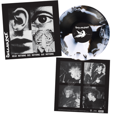 LIMITED NUMBERED EDITION WHITE & BLACK SWIRLED VINYL