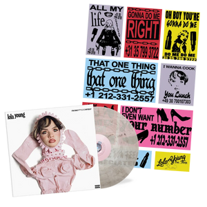 LOLA YOUNG - I'M ONLY F**KING MYSELF VINYL (SUPER LTD. ED. VARIANTS + EXCLUSIVE STICKER SHEET)