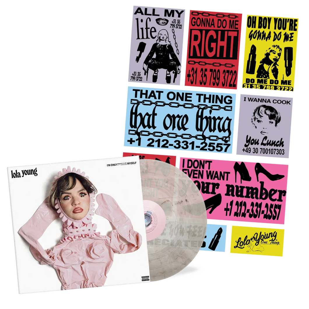 LOLA YOUNG - I'M ONLY F**KING MYSELF VINYL (SUPER LTD. ED. VARIANTS + EXCLUSIVE STICKER SHEET)