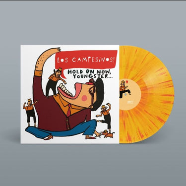 LOS CAMPESINOS! - HOLD ON NOW, YOUNGSTER… VINYL RE-ISSUE (SUPER LTD. ED. RED/ORANGE SPLATTER VARIANTS)