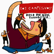 LOS CAMPESINOS! - HOLD ON NOW, YOUNGSTER… VINYL RE-ISSUE (SUPER LTD. ED. RED/ORANGE SPLATTER VARIANTS)