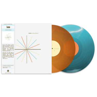 LUSINE - A CERTAIN DISTANCE VINYL RE-ISSUE (LTD. ED. TRANSPARENT ORANGE & TEAL 2LP W/ OBI-STRIP)